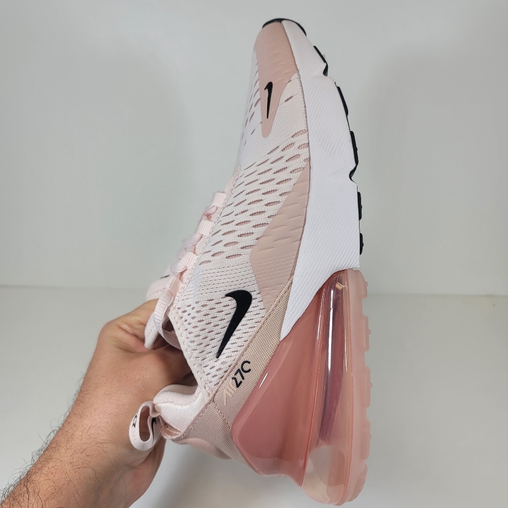 Nike Air Max 270 Light Soft Pink Womens Sizes Running Shoes AH6789-604 Sneakers - Picture 6 of 9